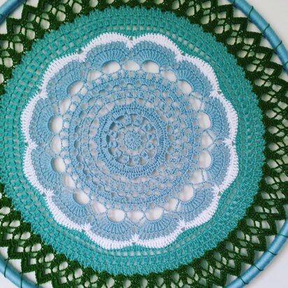 Cockle shell mandala Wall hanging