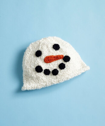 Snowman Hat in Lion Brand Vanna's Choice & Holiday Homespun - 90147AD