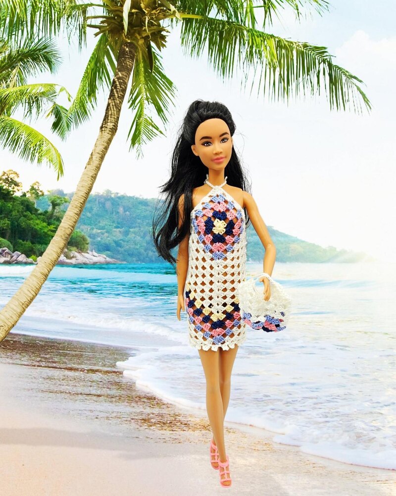 barbie crochet dress Crochet Barbie Dress