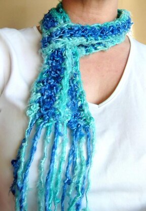 Boho Skinny Banana Scarf