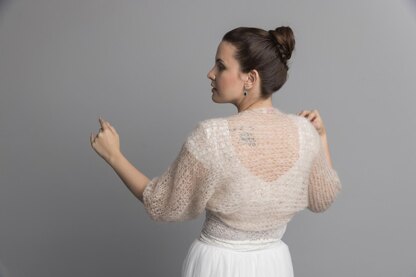 Mohair Bolero CLOUD