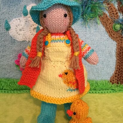 Lily and Duck - knitting pattern