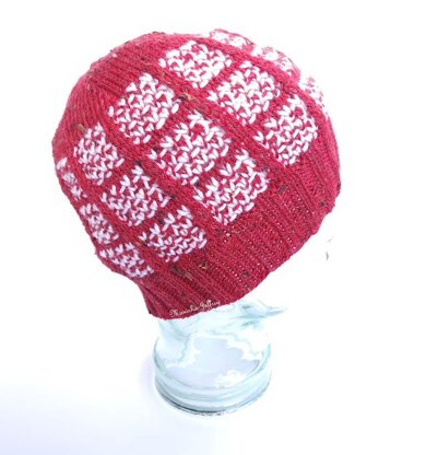 Easy Plaid Beanie