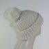 Super Chunky Rib Bobble Beanie CIRCULAR