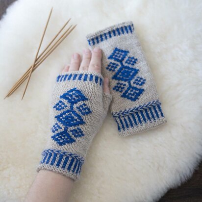 Talvel Fingerless Mittens