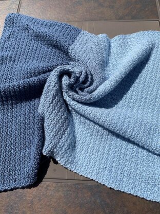 Blue Skies Baby Blanket