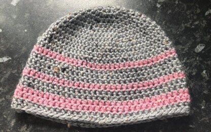 Beginner Beanie in Caron Simply Soft - Downloadable PDF