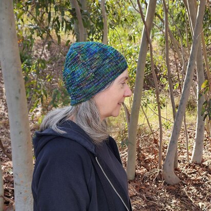 Valley View Hat - knitting pattern