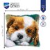 Vervaco Cushion Kit Little Dog Latch Hook Kit - 40 x 40 cm / 16in x 16in