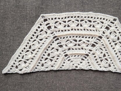 Half-Circle Crochet Shawl Chart #44