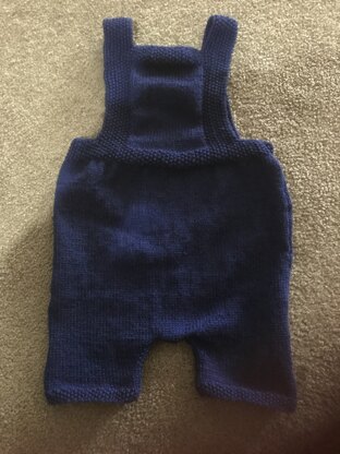 Florence Dungarees - Dungarees Knitting Pattern in Debbie Bliss Baby  Cashmerino - CMC12