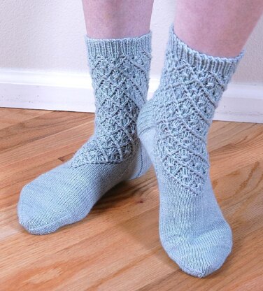 Diamond Lace Socks
