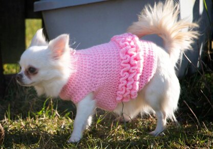 3 Sizes Crochet Dog Tutu