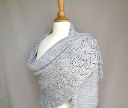 Silver Frost Shawl