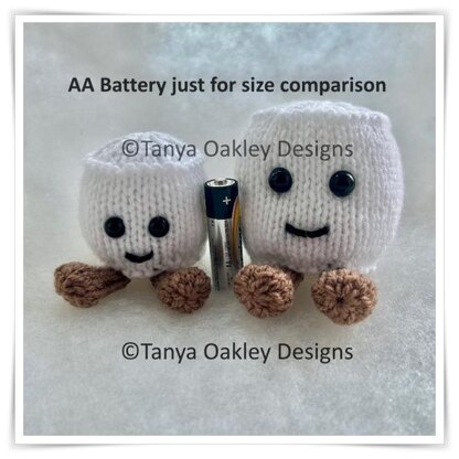 Marshmallow with legs