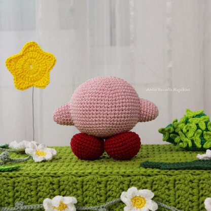 Pink Star Hero Crochet Pattern – Cute Amigurumi PDF for Beginners