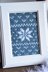 Fair Isle Flurries Knitted Wall Art