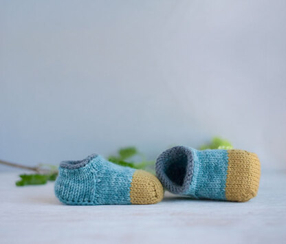 Boy baby booties for summer