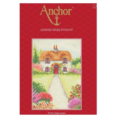 Anchor Cottage Garden Starter Cross Stitch Kit - AK136