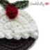 Christmas pudding appliqué