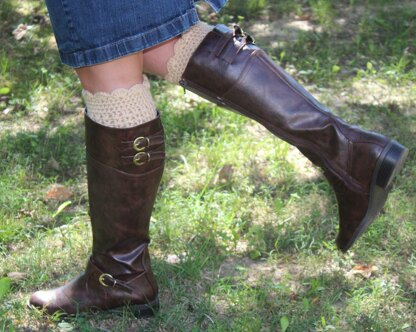 Hannah Crochet Boot Cuffs