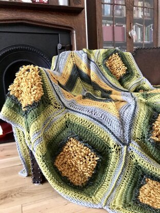 Dandelion Dance Afghan