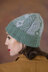 Women's Hat Looking Glass in Universal Yarn Fibra Natura Kingston Tweed - Downloadable PDF