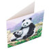 Crystal Art Panda, 18x18cm Card Diamond Painting Kit