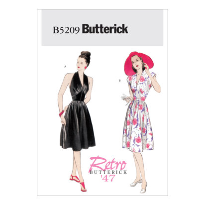 Butterick Misses' Dress B5209 - Sewing Pattern