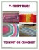 T-shirt rugs to knit or crochet