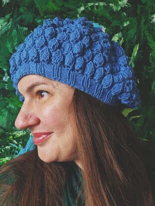 Petal Beret Knitting Pattern