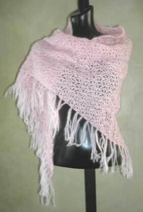 #27 Crochet Mohair Shawl