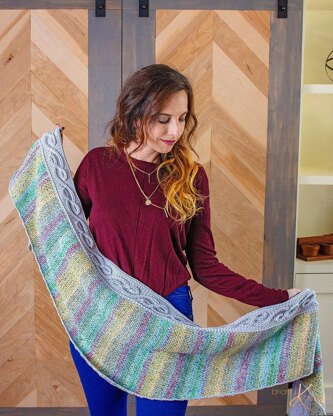 Traveling Vine Crochet Shawl