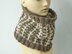 Easy Plaid Color Work Hat and Cowl