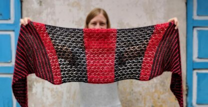 Lava Lace Shawl