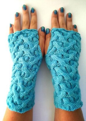 Lavender Mitts