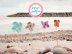 Crochet seaside pinwheels