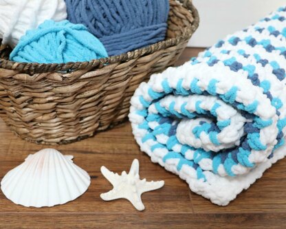 Seaside Cuddles Baby Blanket