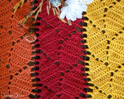 Adjustable Falling Leaves Autumn Crochet Pattern