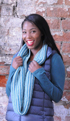 Garter Stitch Cowl in The Fibre Co. Tundra - Downloadable PDF