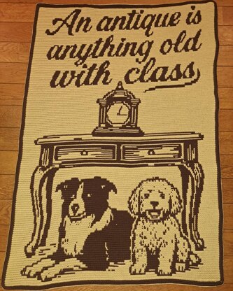 Timeless Tails | Antique and Dog Blanket