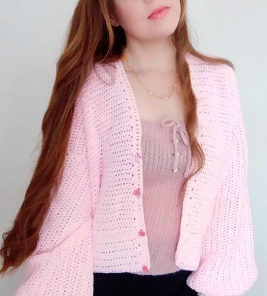 Crochet Angel Wings Cardigan Pattern