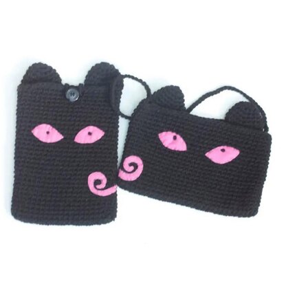 Cat Purse E-Reader Phone Case