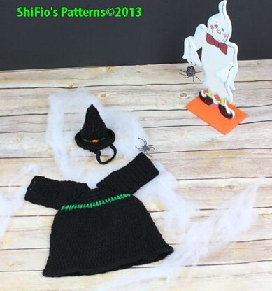 266 Bears  Halloween Costumes Crochet Pattern #266