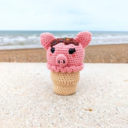 Hoggin Daz | Amigurumi Pig Ice Cream