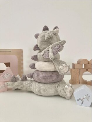 Baby Dragon stacking toy