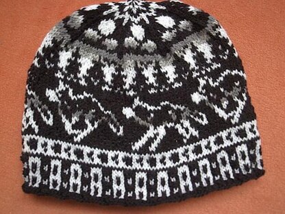 Wolf pack beanie