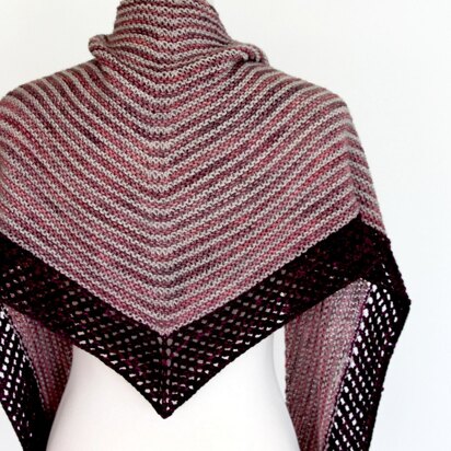 Barmah Shawl - knitting pattern