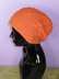 Rib Band Cable Slouch Hat