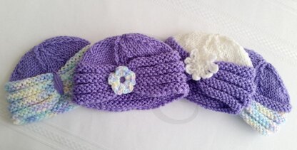 Knitted Baby Turban